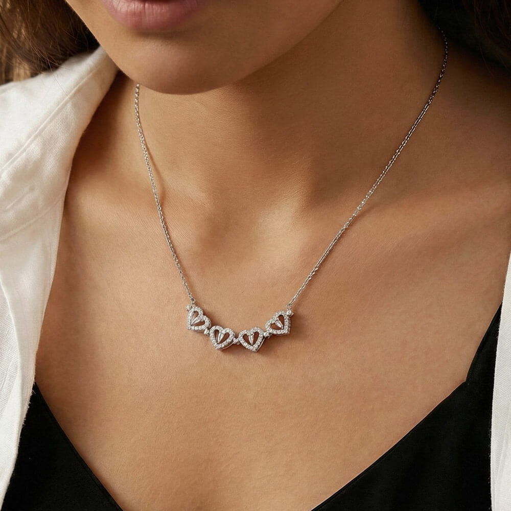 ✨ Timeless Elegance Crystal Pendant Necklace - A Gift She'll Treasure Forever ✨