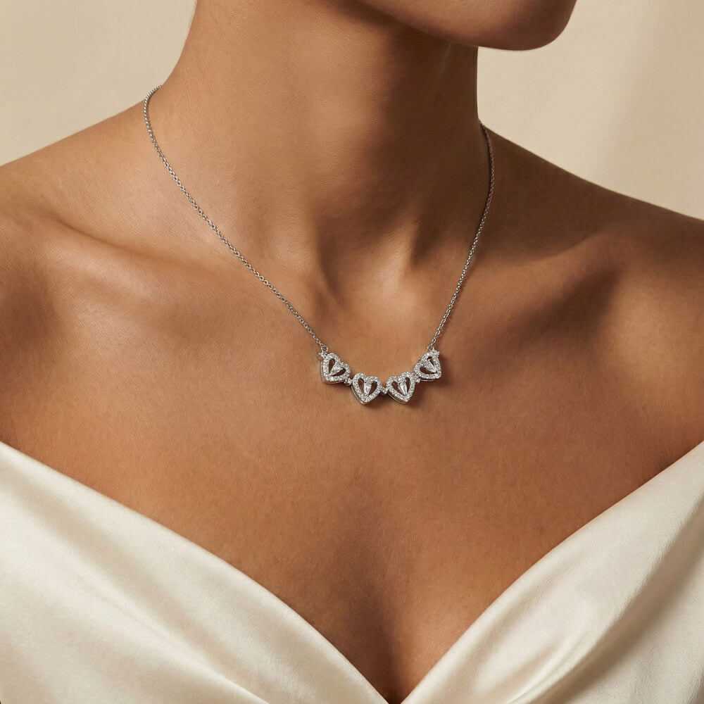 ✨ Timeless Elegance Crystal Pendant Necklace - A Gift She'll Treasure Forever ✨