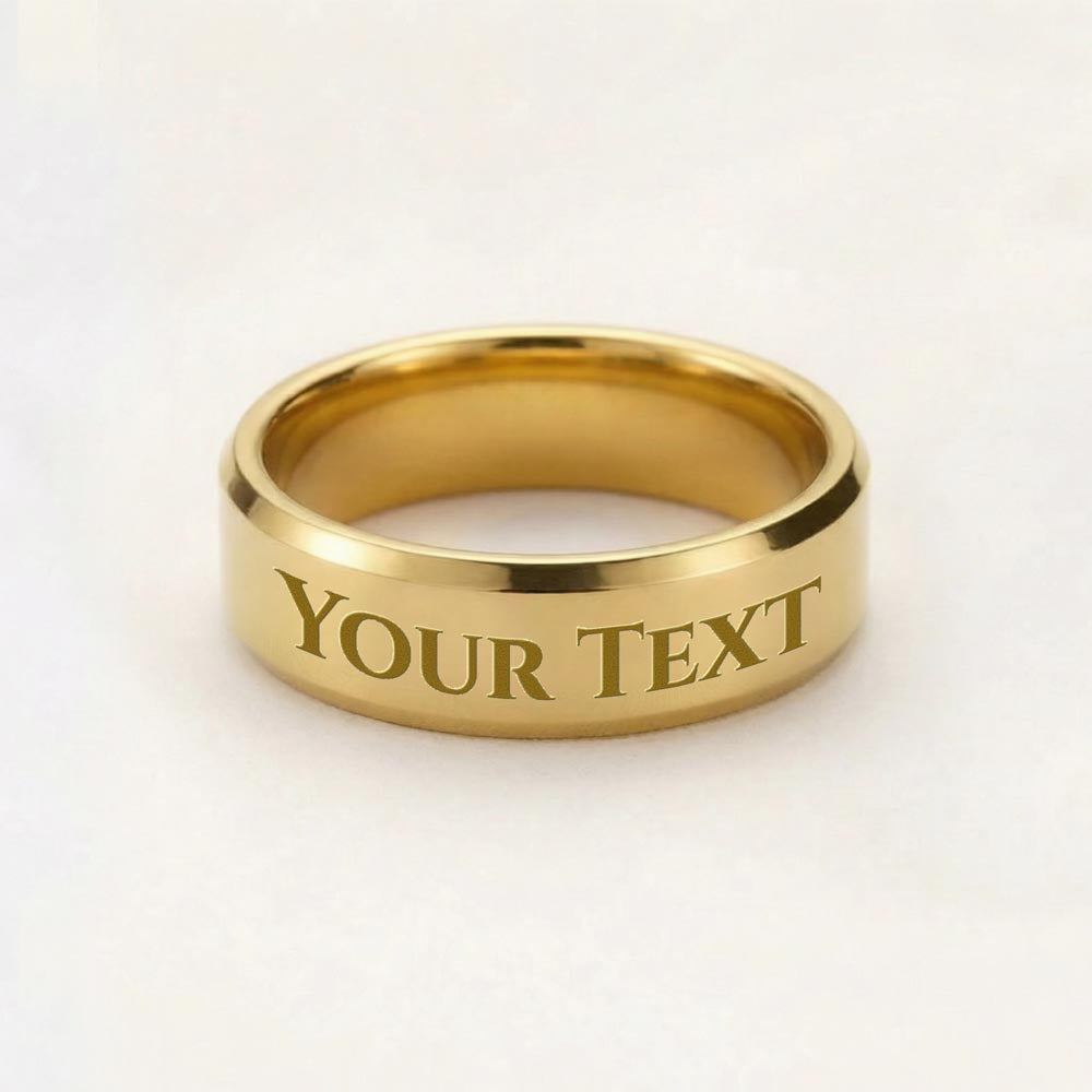 Put a smile on his face with this custom ring