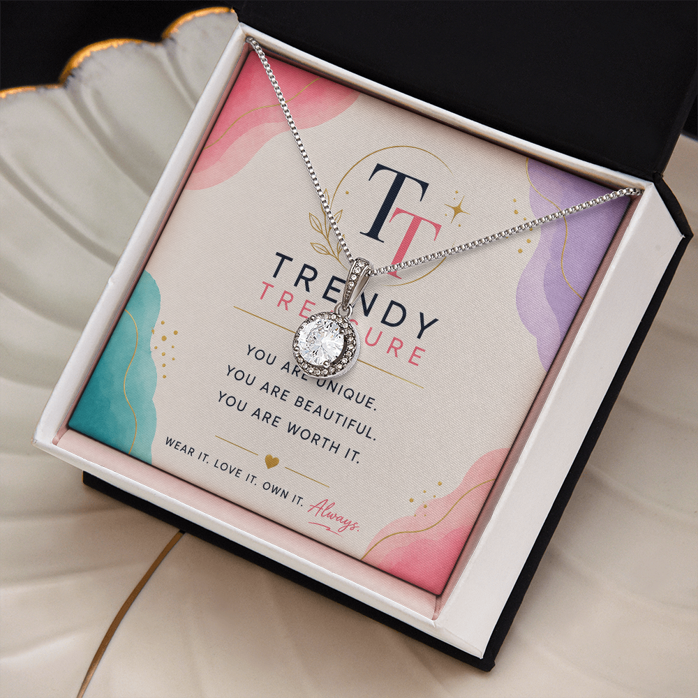 ✨ Timeless Elegance Crystal Pendant Necklace – A Gift She'll Treasure Forever ✨