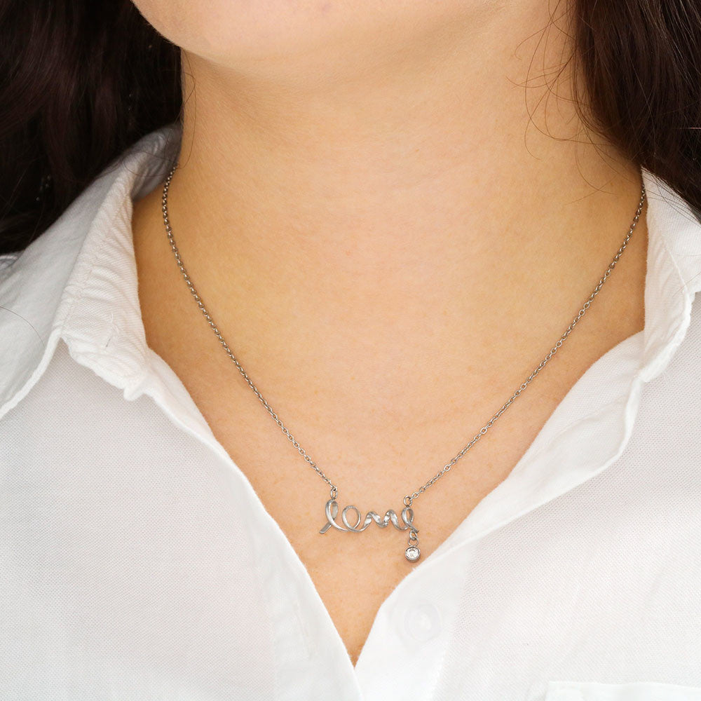 Love in Script – Personalized Necklace Gift