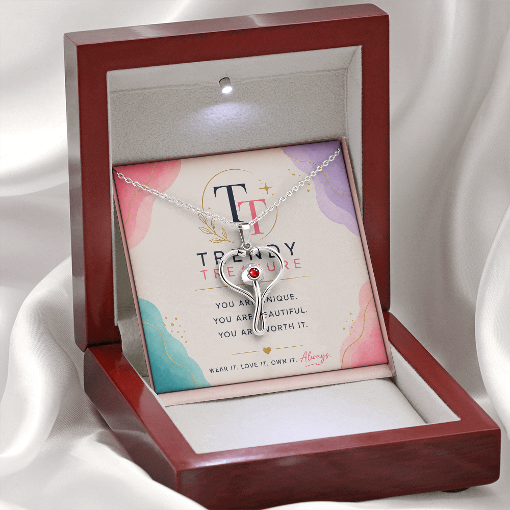 ✨Timeless Elegance Crystal Pendant Necklace - A Gift She'll Treasure Forever✨